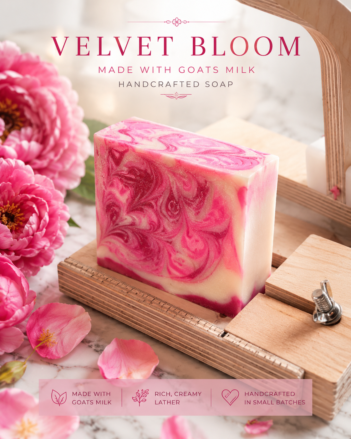 Velvet Bloom / Goat Milk Soap