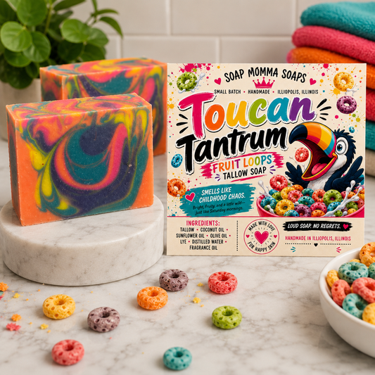 Toucan Tantrum / Grass-Fed Tallow Soap