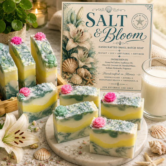 Salt & Bloom / Grass-Fed Tallow Soap