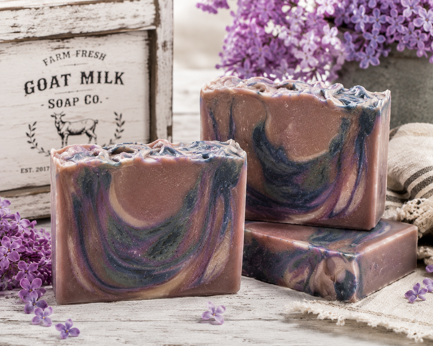 Blue Lilac / Goat Milk Soap